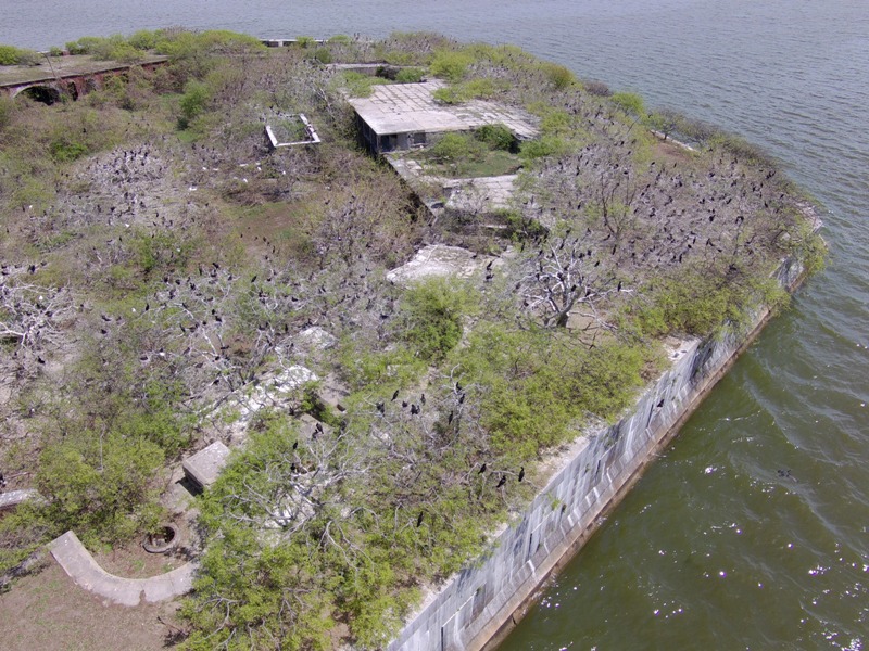 Places where cannons were once mounted