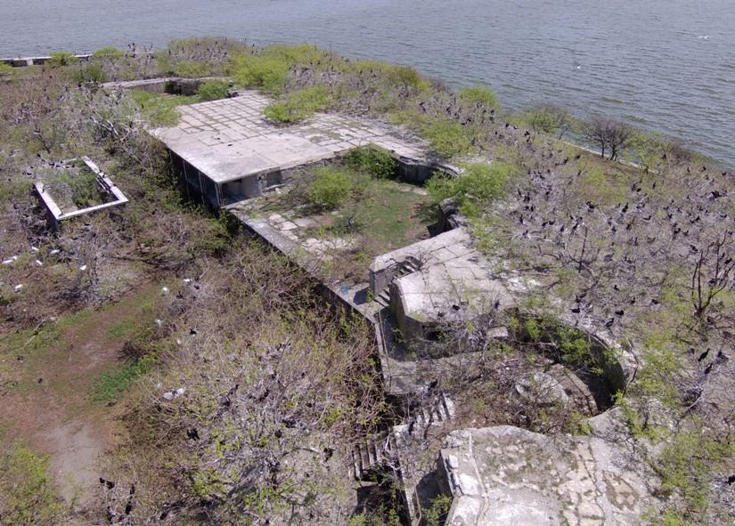 Stairs at fort
