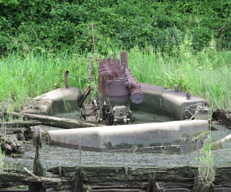 Engine on possible tug boat