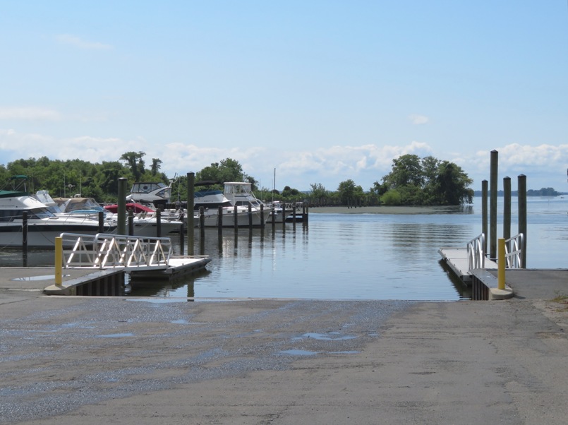 Boat ramp at Millard E. Tydings Memorial Park
