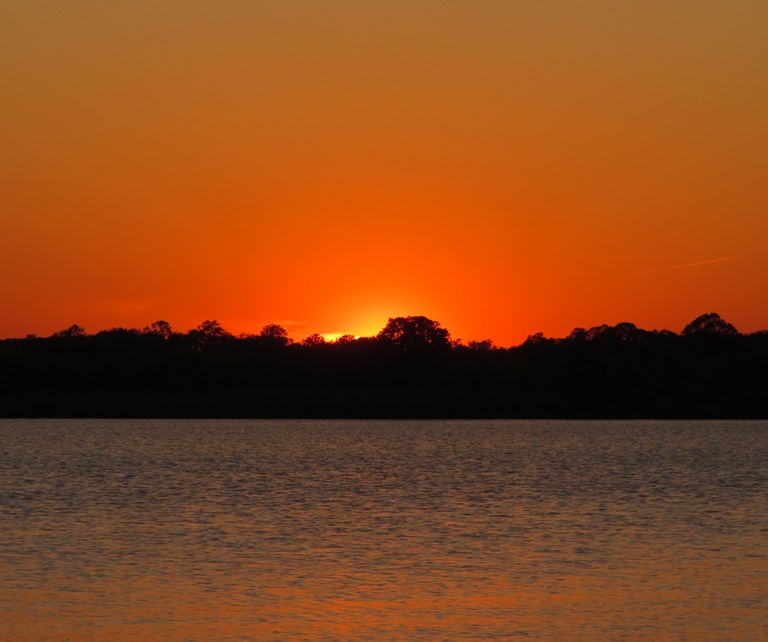 Sunset view from Solleys Cove
