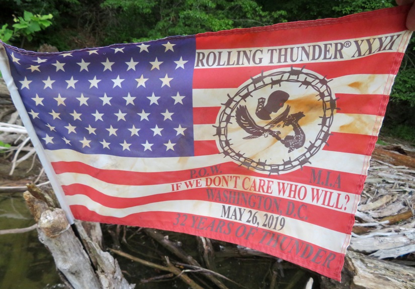 Rolling Thunder flag