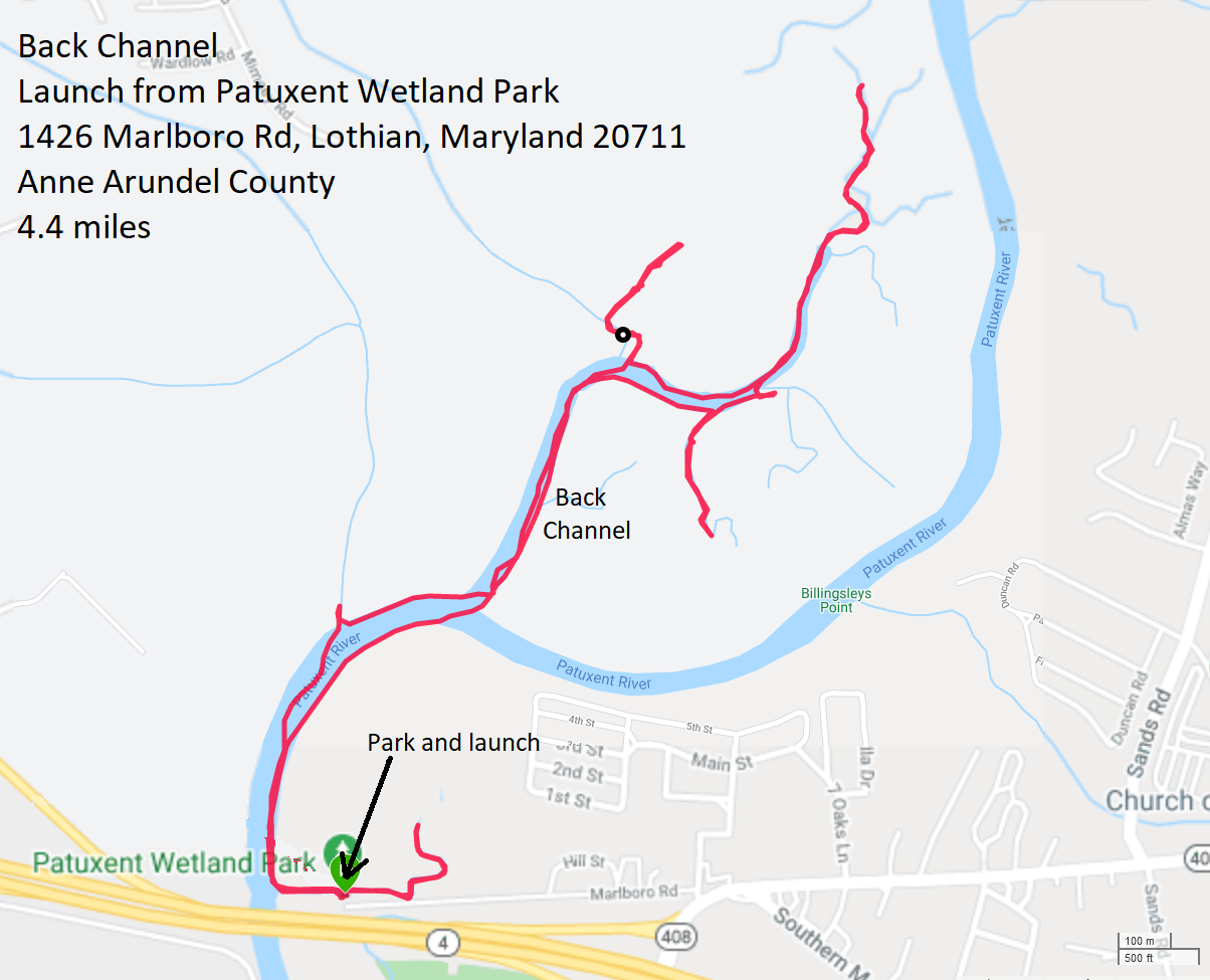 Map of our route