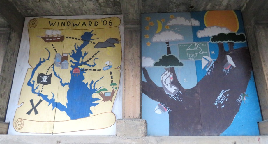 Two more water-themed paintings