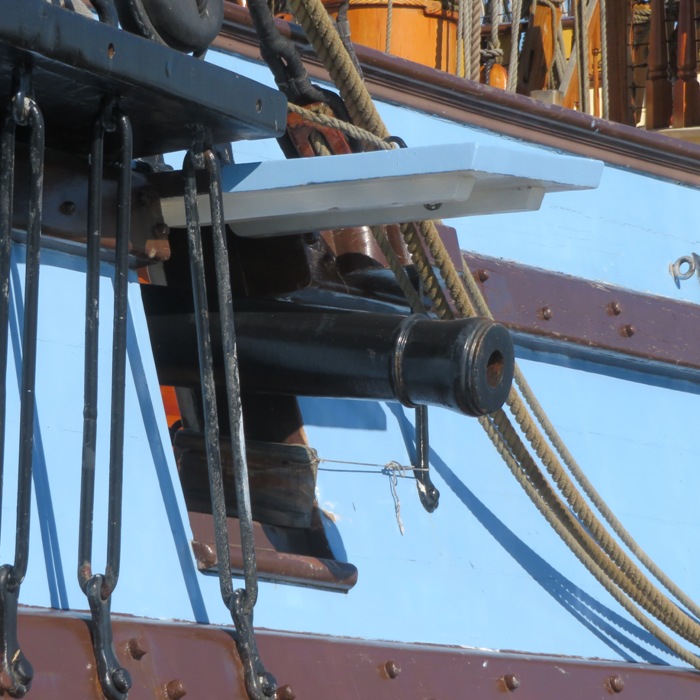 Cannon on Kalmar Nyckel