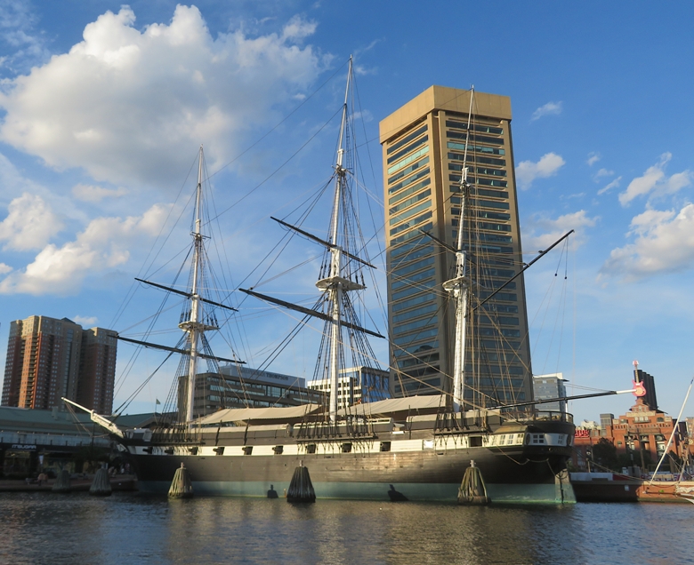 Tall ship USS Constellation