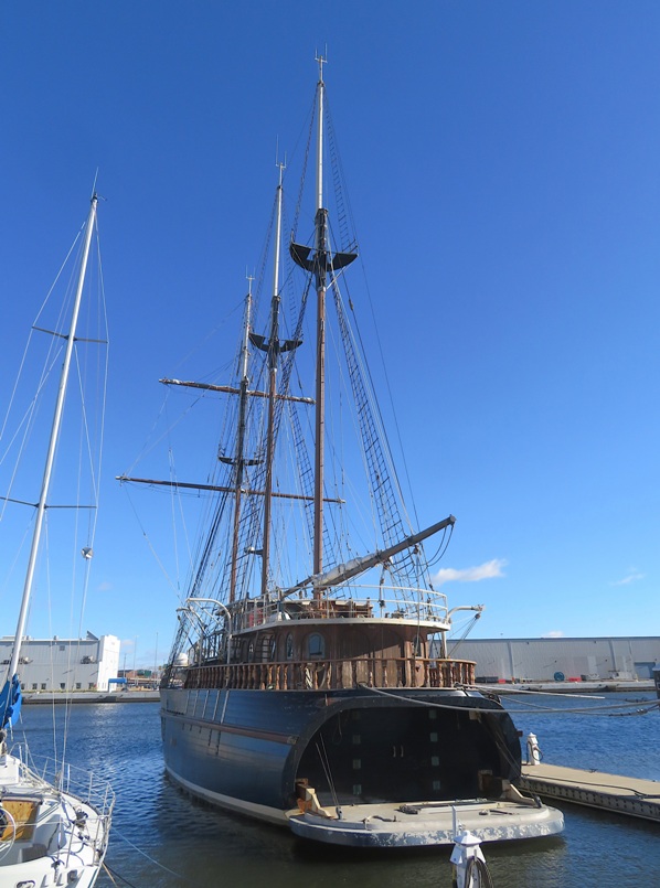 Rear view of the Peacemaker