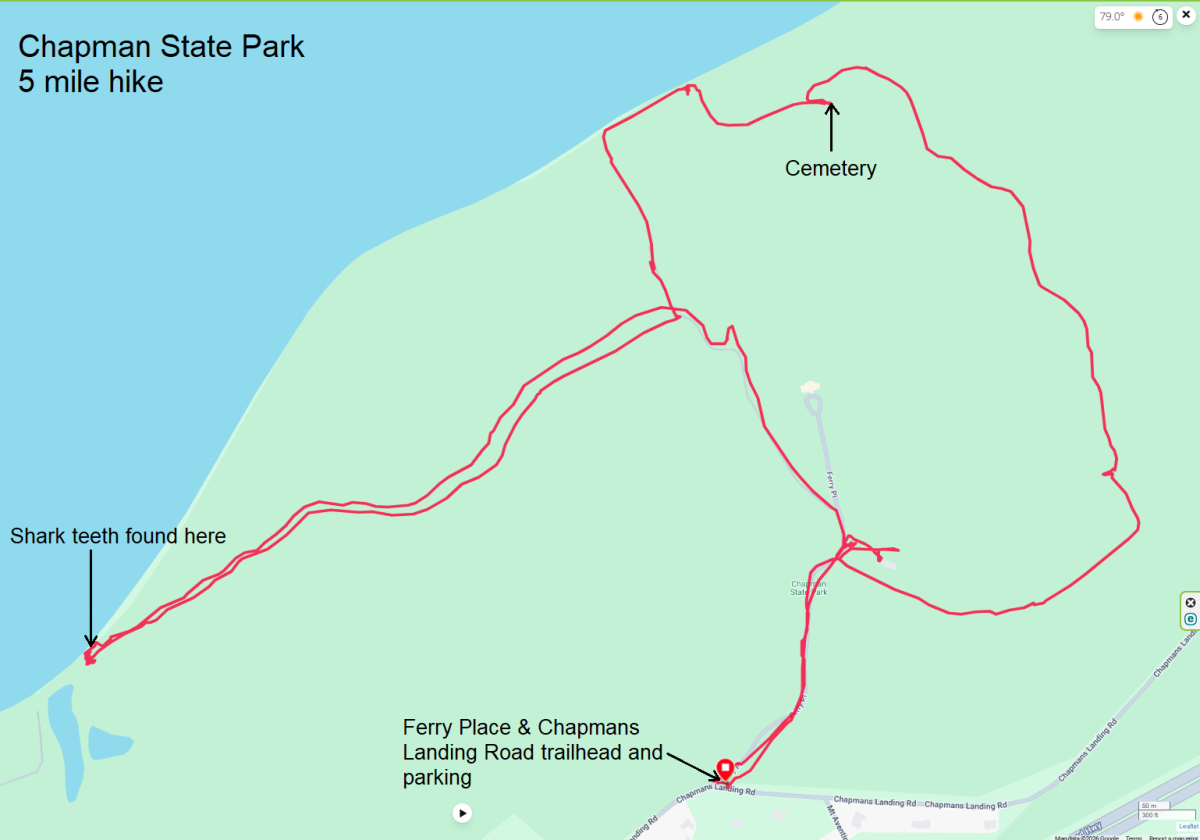 Map of our route