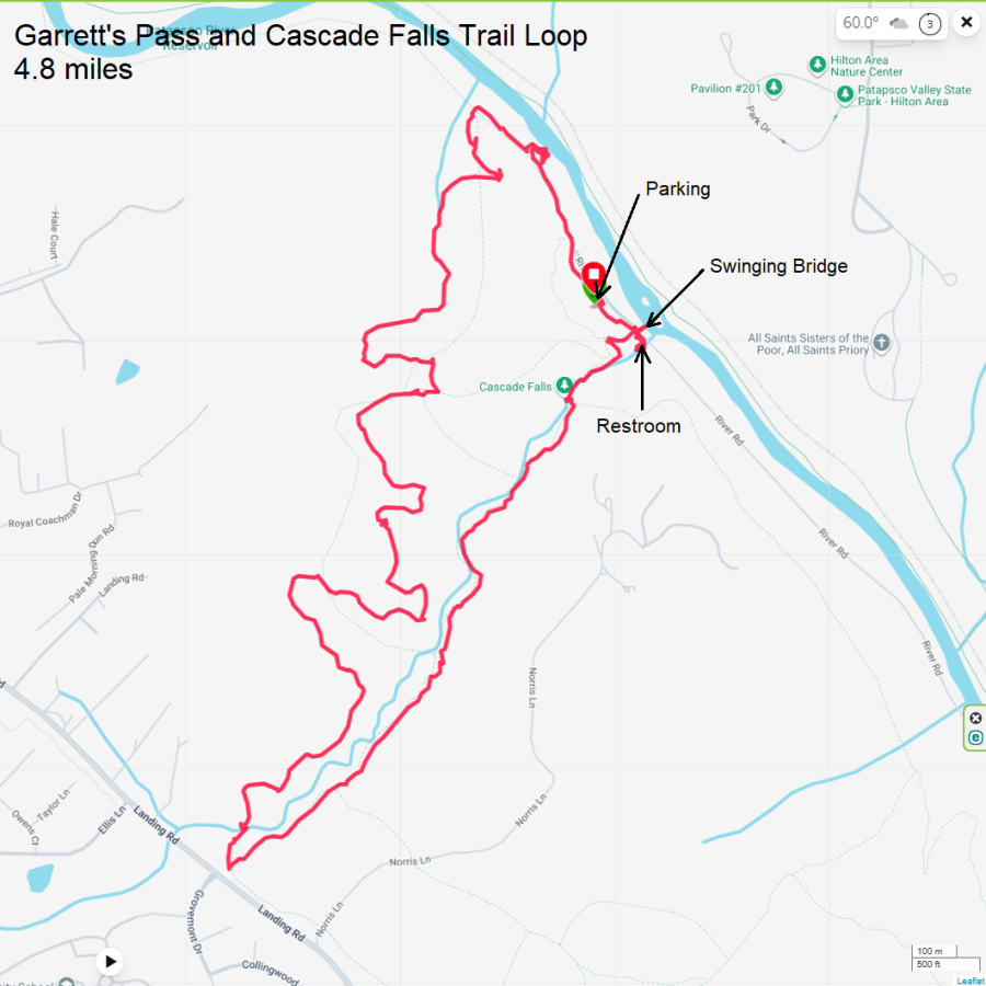 Map of our route