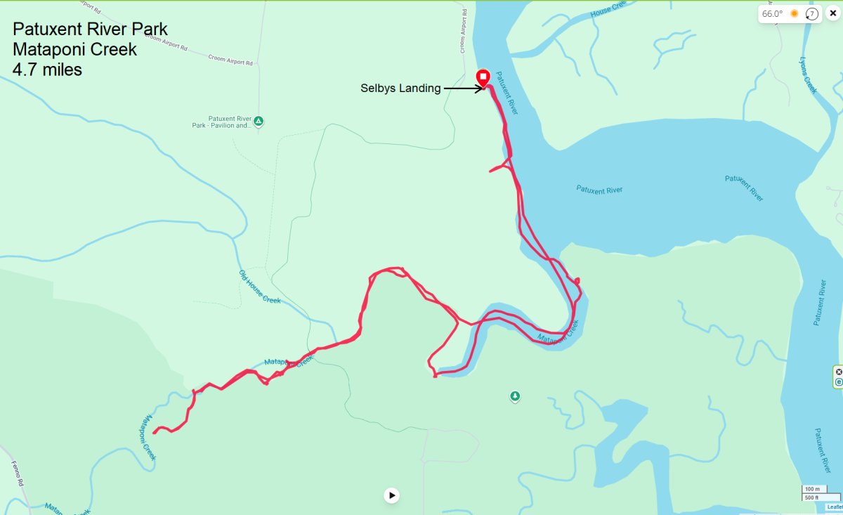 Map of our route